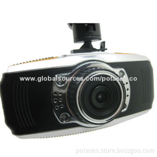 2014 super HD in-car DVR recorder, 3-inch screen, night vision system with GPS